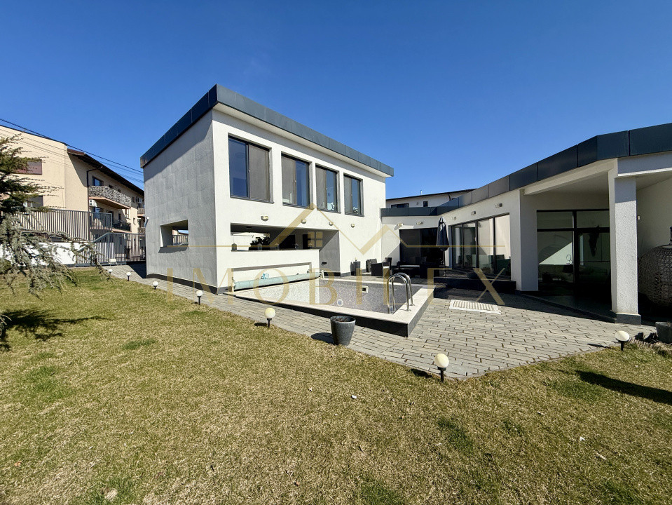 Casă tip vilă exclusivistă, 5 camere, piscina, Florești 