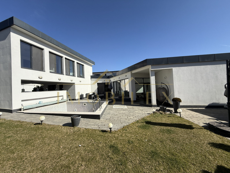 Casă tip vilă exclusivistă, 5 camere, piscina, Florești 