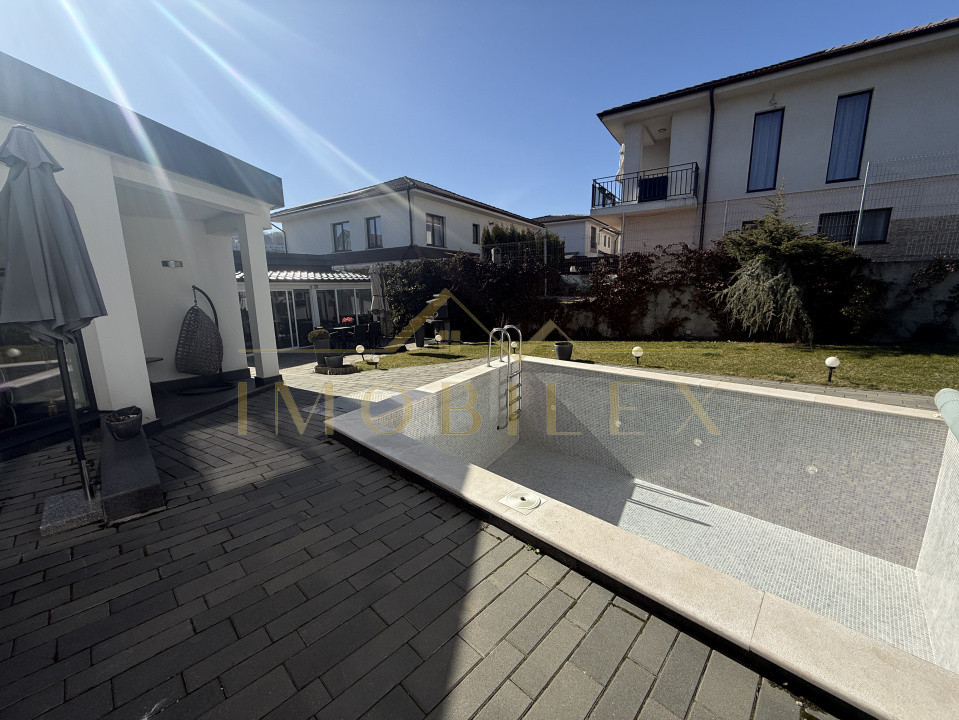 Casă tip vilă exclusivistă, 5 camere, piscina, Florești 
