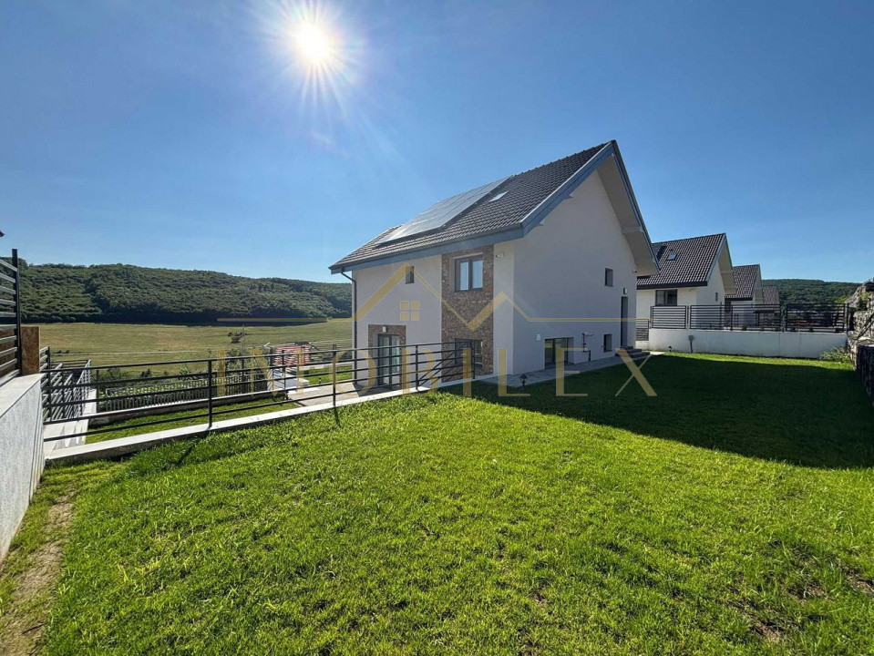 Casa noua finisata /mobilata complet la iesire Cluj Napoca