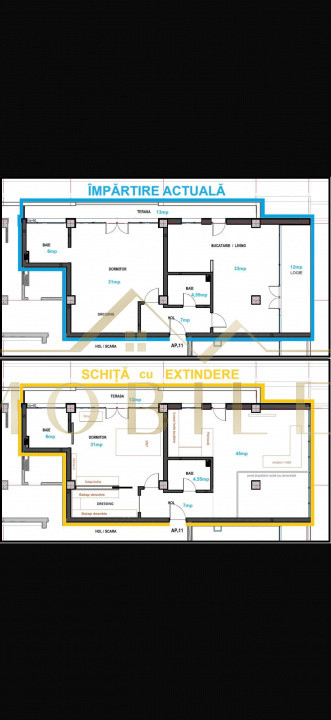 Apartament spațios 3 camere, mobilat, Grigorescu/Parcul Rozelor