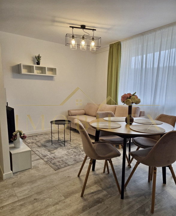 Apartament 2 camere, modern, mobilat, zona Stejarului 