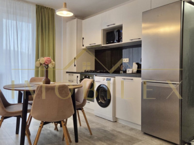 Apartament 2 camere, modern, mobilat, zona Stejarului 