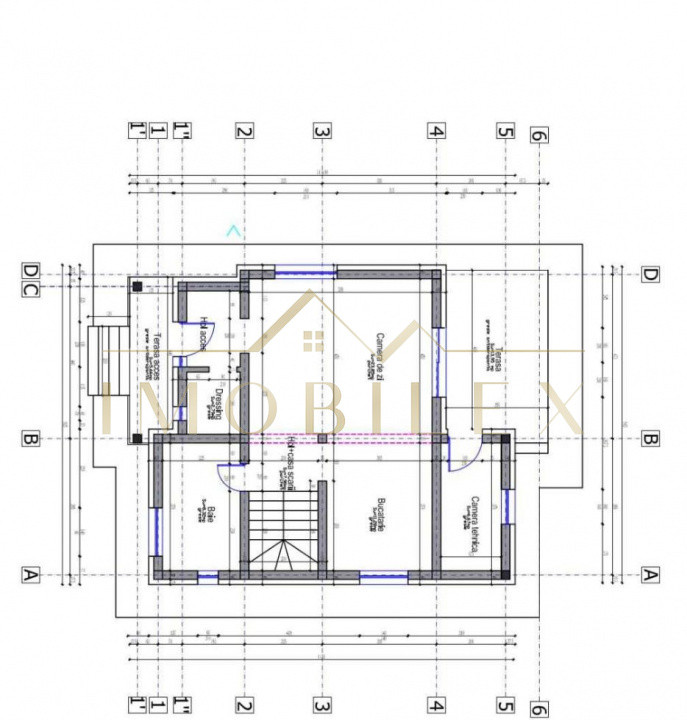 Case individuala teren 600mp