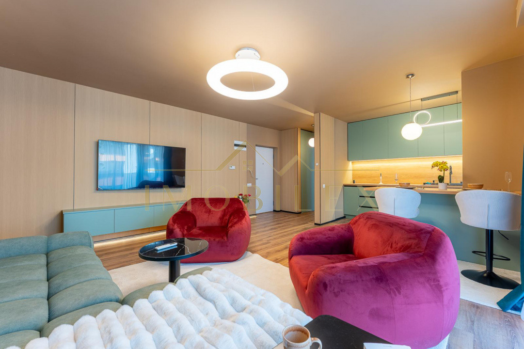 Apartament LUX , 2 camere, terasă, bloc nou, zona Iulius Mall