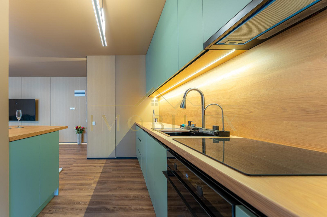 Apartament LUX , 2 camere, terasă, bloc nou, zona Iulius Mall