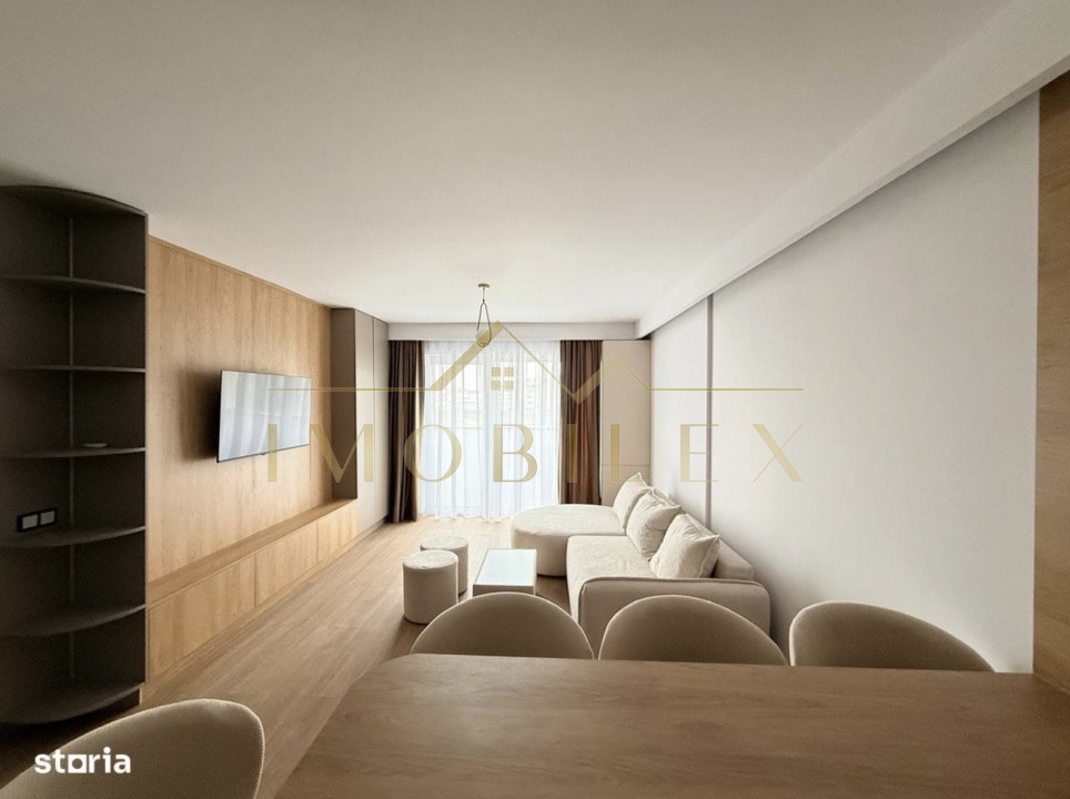 Apartament 2 camere, mobilat LUX, ansamblu nou, zona Eroilor