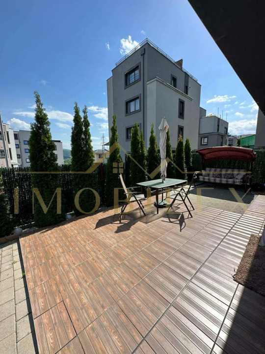 Apartament 2 camere, 96 mp grădină, zona Donath