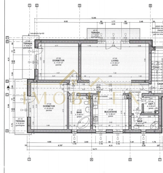 Apartament de vanzare 113 mp