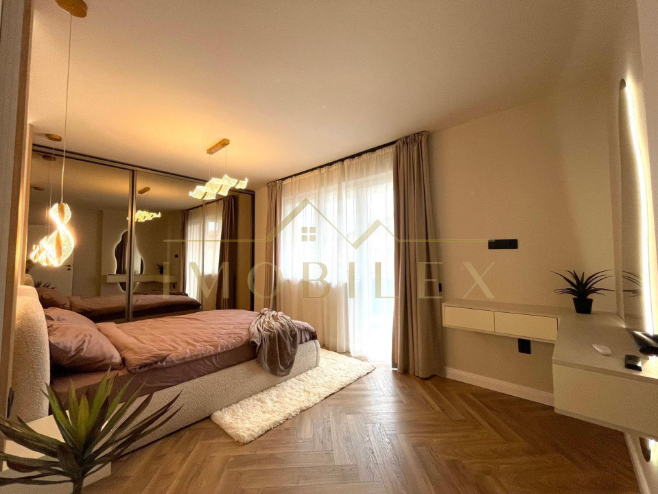 Apartament 3 camere, 70mp, mobilat nou, zona Cetatii