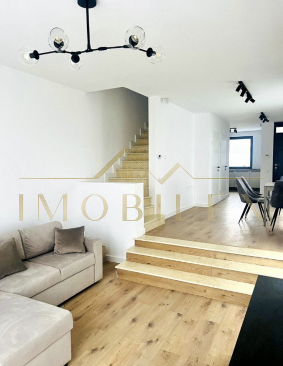 Casa tip duplex 4 camere, 3 băi, lux, zona Bună Ziua