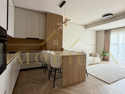 Apartament 2 camere, mobilat nou, ansamblu nou, zona Eroilor