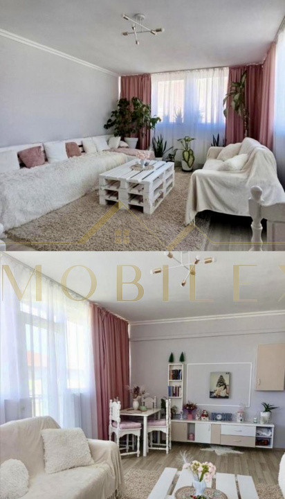 Apartament spatios 68 mp 2 camere, zona Porii