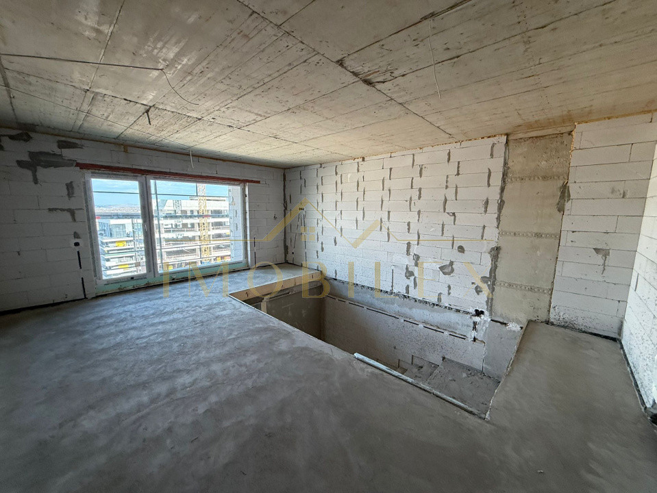 Penthouse cu 2 camere , zona Sopor