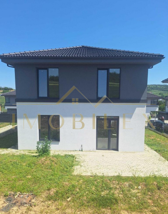 Casa individuala 500 mp teren, la 15 min de Cluj Napoca 
