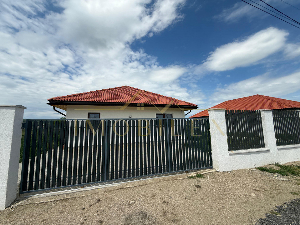Casa individuala pe un nivel,teren 750 mp Jucu