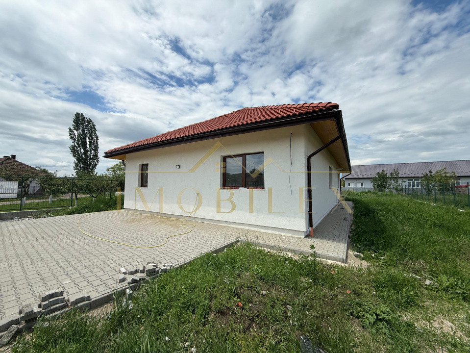Casa individuala pe un nivel,teren 750 mp Jucu