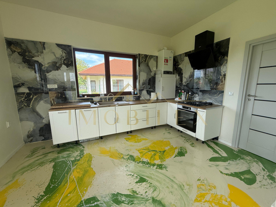 Casa individuala pe un nivel,teren 750 mp Jucu