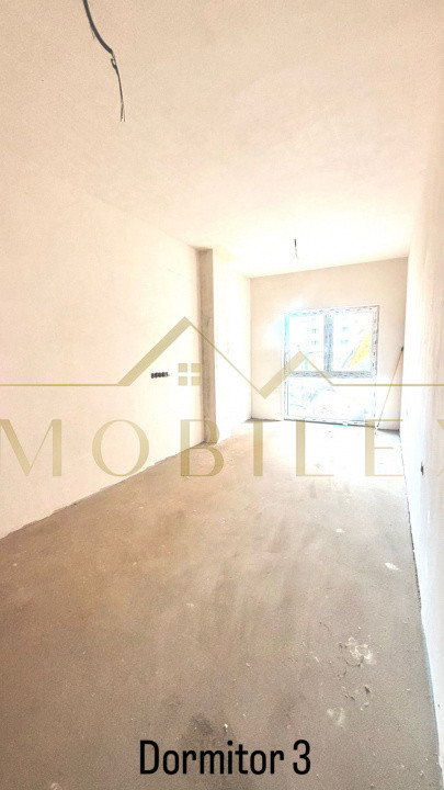 Apartament spatios 3 camere, 2 băi, bloc nou, zona Tineretului 