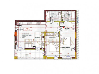 Apartament 4 camere, 2 băi, bloc nou, zona Tineretului 