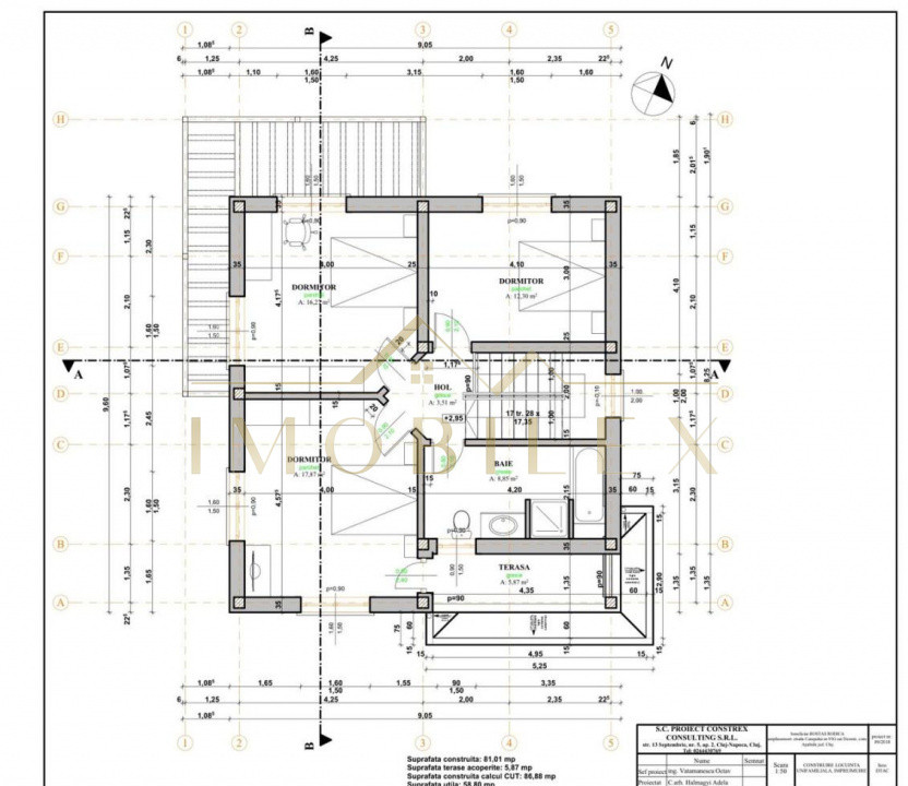 Casa individuala Dezmir compartimentare optima