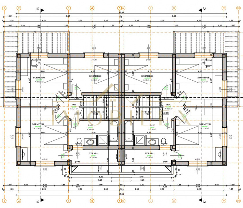 Duplex de vanzare  in Dezmir ,120 mp utili