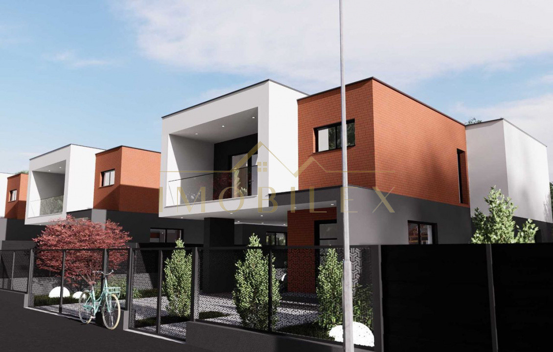 Casa individuala minimalista cu panorama