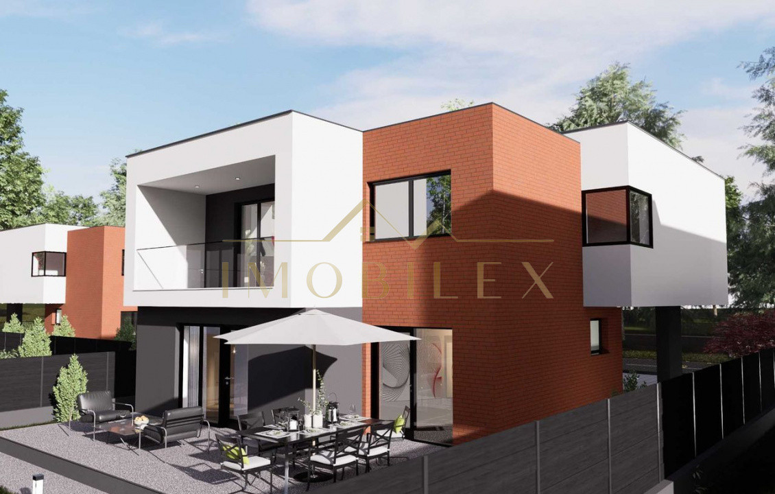 Casa individuala minimalista cu panorama