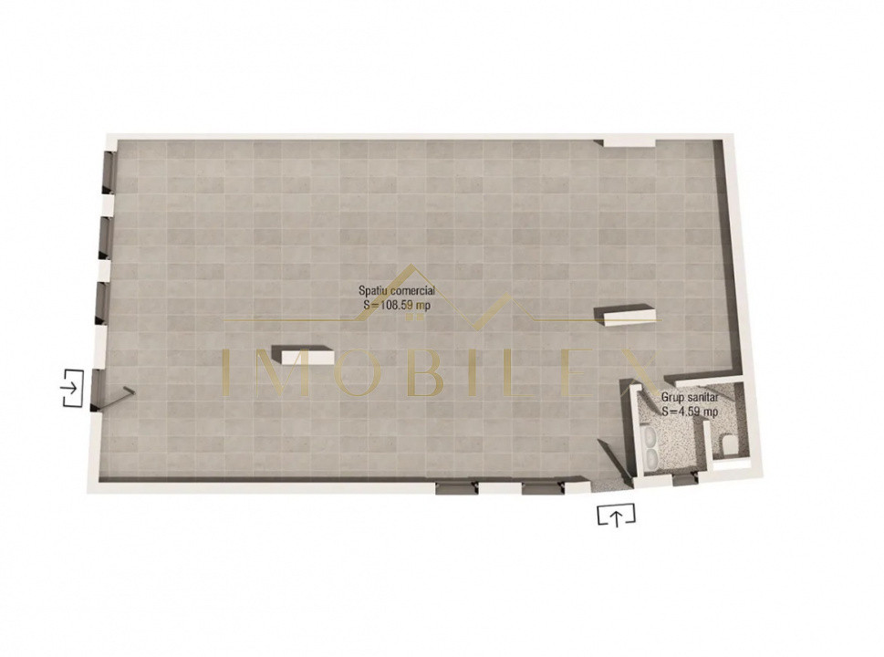 Spațiu comercial 113 mp , Zonă Ultracentrală 