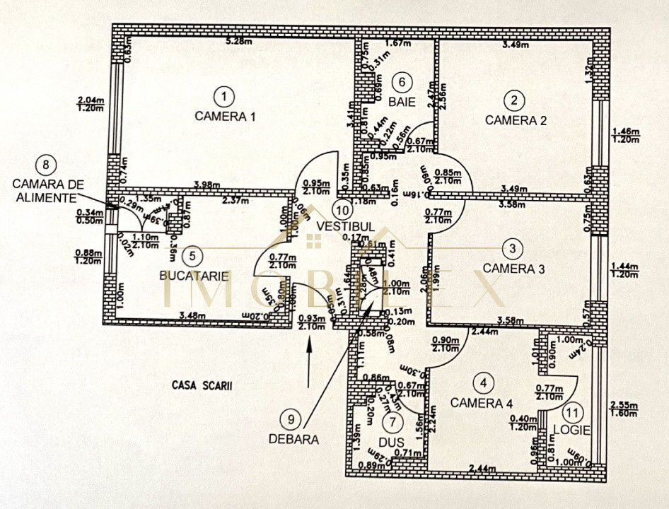Apartament spațios 4 camere, zona Manastur/Grigorescu Cluj Napoca 