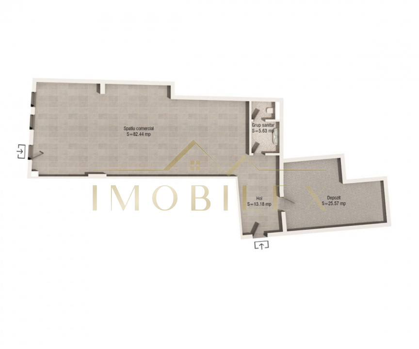 Spațiu comercial de 126.82 mp , Zonă Ultracentrală 