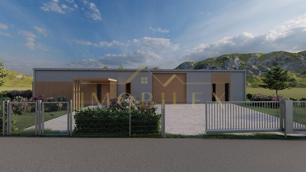 Casa pe un singur nivel la 12 km Cluj