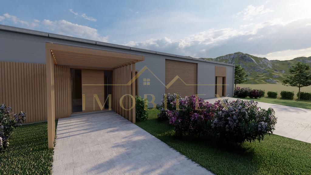 Casa pe un singur nivel la 12 km Cluj