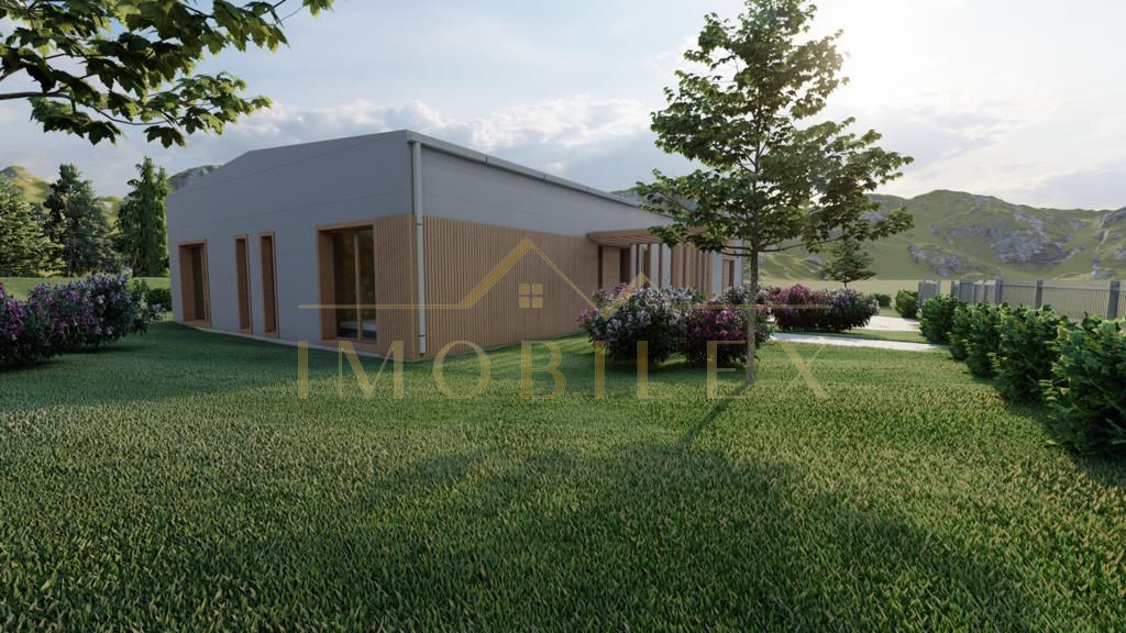 Casa pe un singur nivel la 12 km Cluj