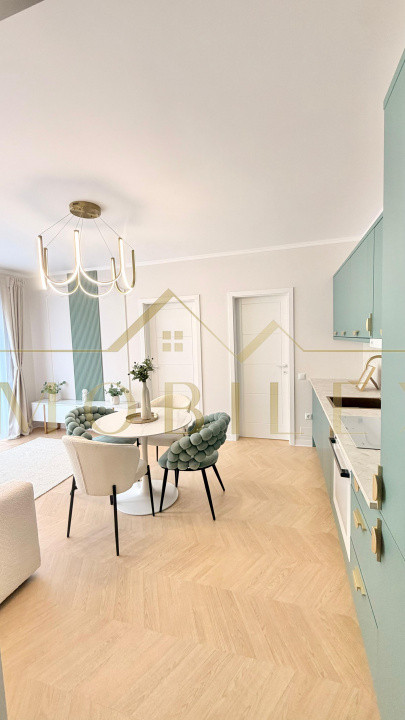 Apartament 3 camere , mobilat lux , bloc nou, zona Urușagului 