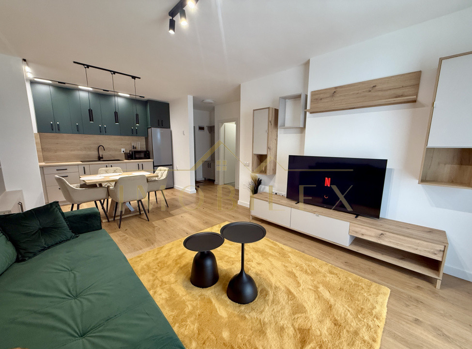 Apartament NOU 2 camere, terasă, bloc nou Eroilor Albe 