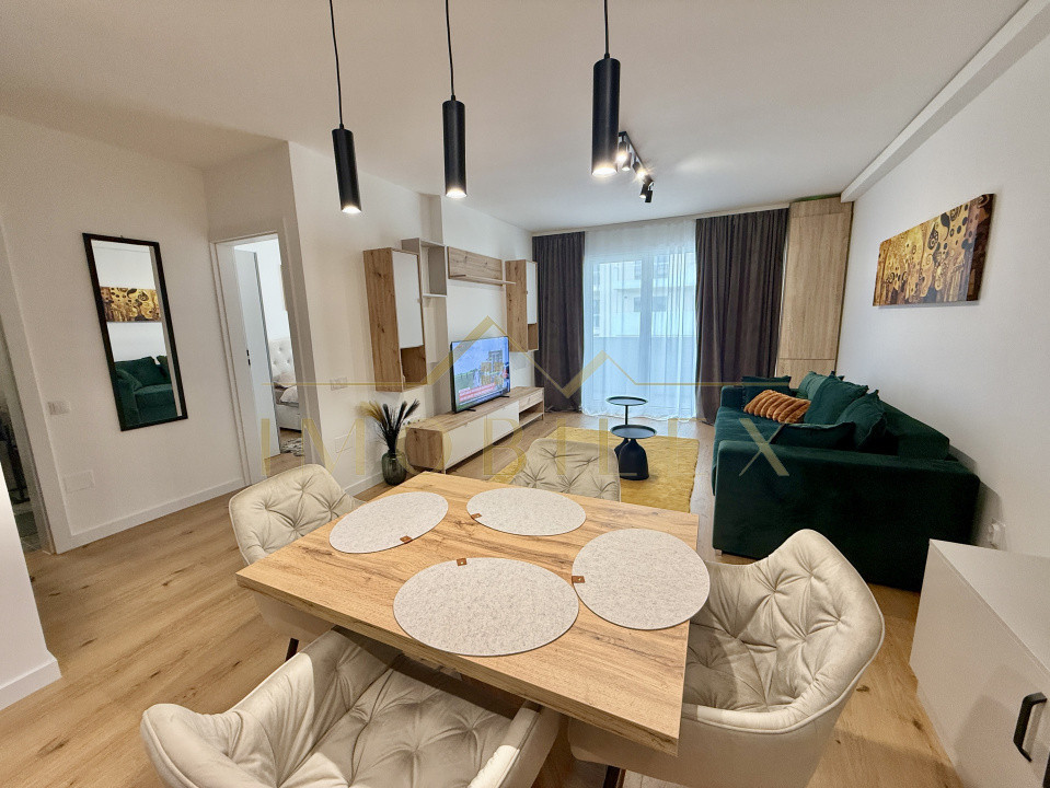 Apartament NOU 2 camere, terasă, bloc nou Eroilor Albe 