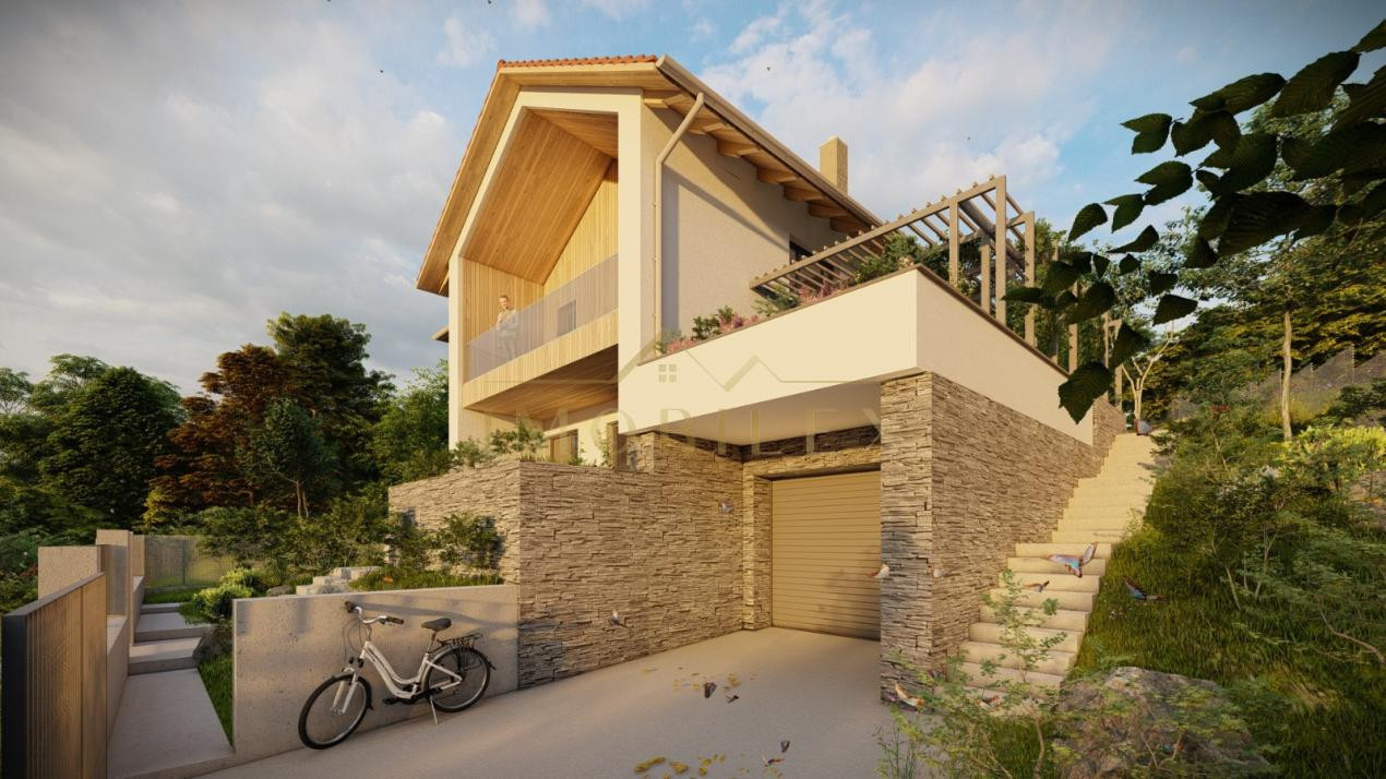Casa individuală ,teren 1000mp