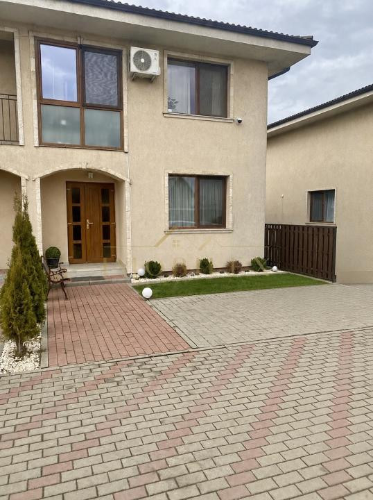 Casa tip duplex 120 mp, mobilat, zona Gilău 