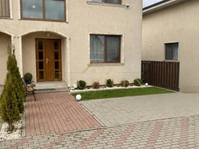 Casa tip duplex 120 mp, mobilat, zona Gilău 