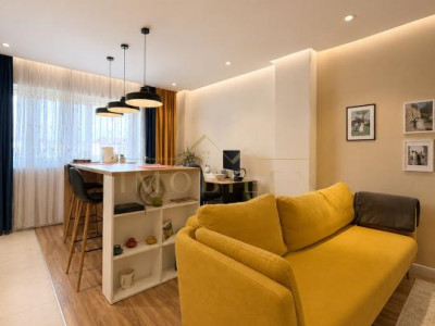 Apartament modern 2 camere, terasă, zona Subcetate/Parc Poligon 