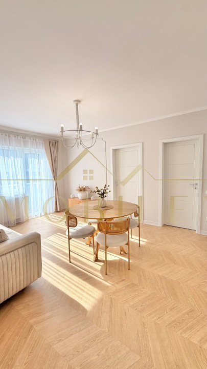 Apartament 3 camere, LUX, de închiriat, bloc nou, zona Urușagului 