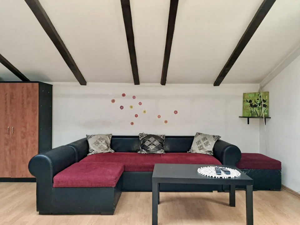 Apartament 2 camere, 49mp, mobilat, terasă 32mp, zona Eroilor