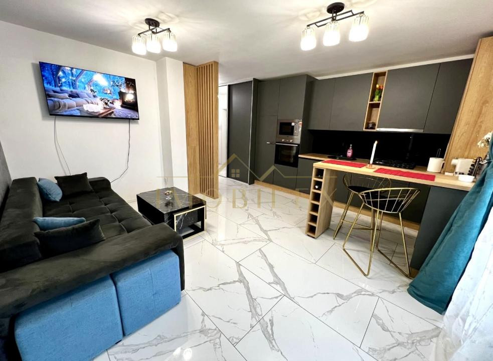 Apartament ultrafinisat 2 camere, terasa, view, zona Vivo-Amethyst