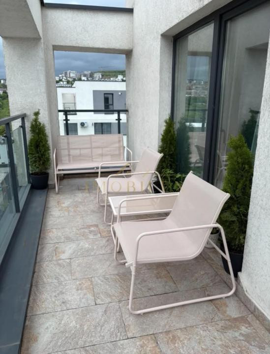 Apartament ultrafinisat 2 camere, terasa, view, zona Vivo-Amethyst