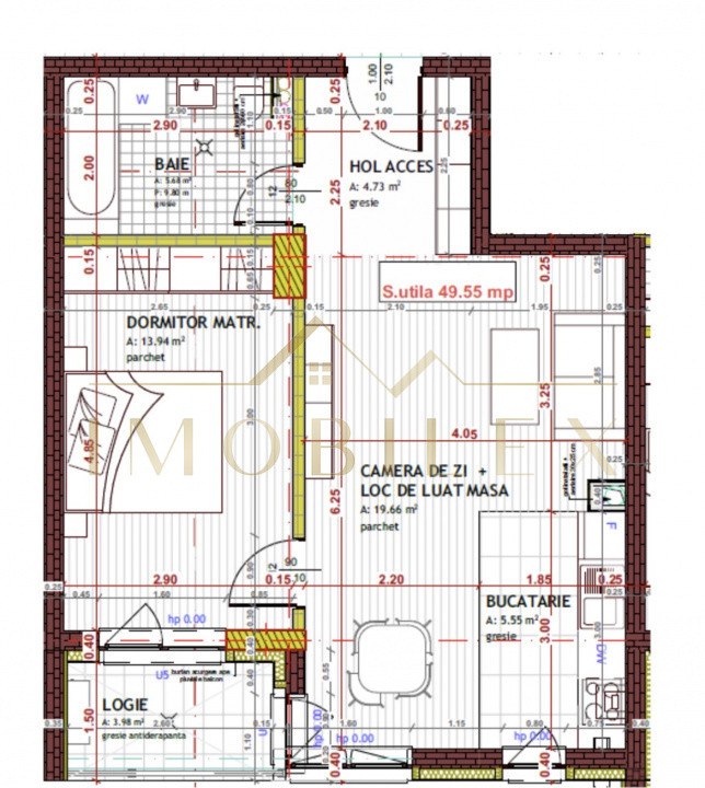 Apartament 2 camere Bloc Nou , zona Tineretului 