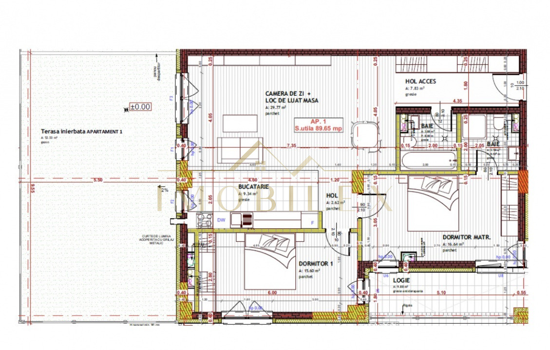 Apartament 3 camere , Bloc Nou , zona Tineretului 