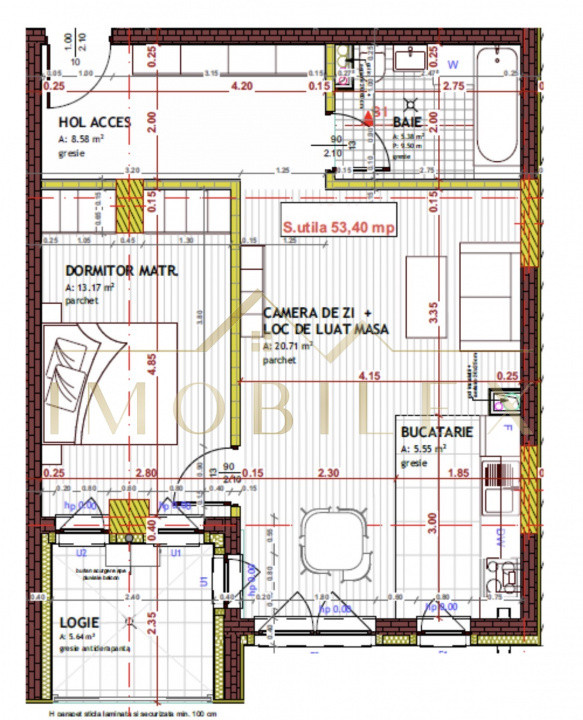 Apartament 2 camere, Bloc Nou , zona Tineretului 