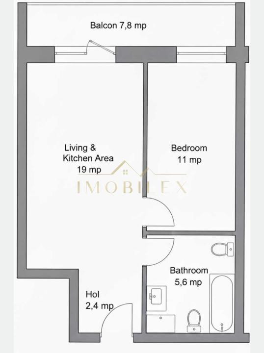 Apartament 2 camere , Bloc nou , zona Urușagului 