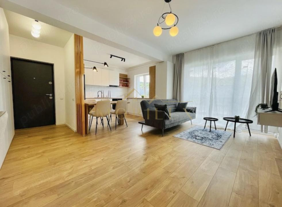 Apartament 2 camere, mobilat nou, bloc NOU, zona Terra/Urusagului